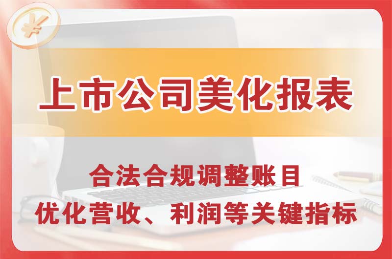惠东上市公司美化报表
